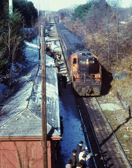 Photo of Bird's Hill  (now Hersey) Station.