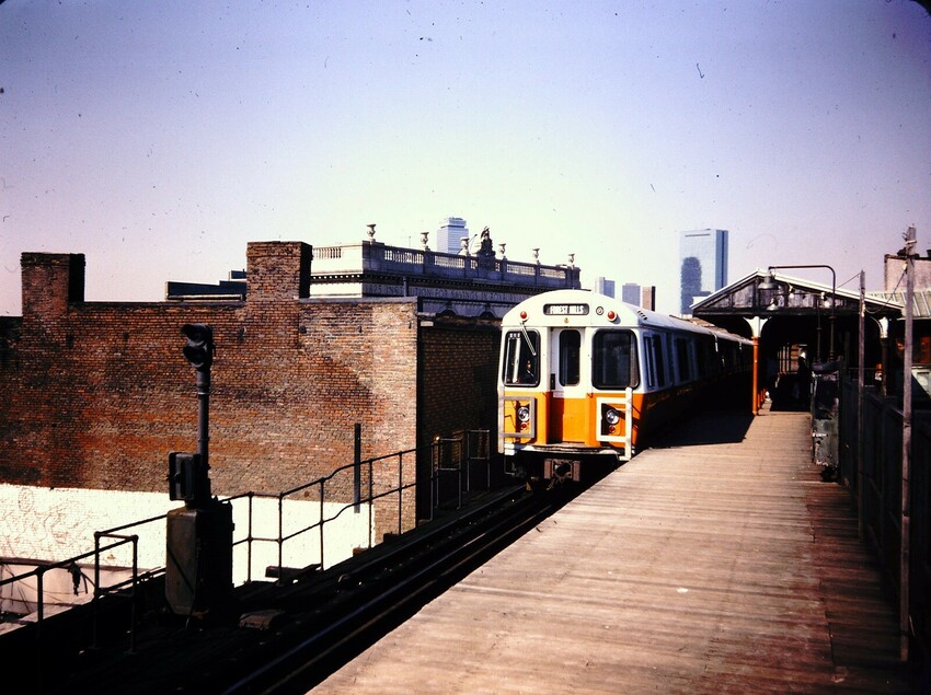 Photo of Last Days of MBTA Orange Line Washington Street Elevated