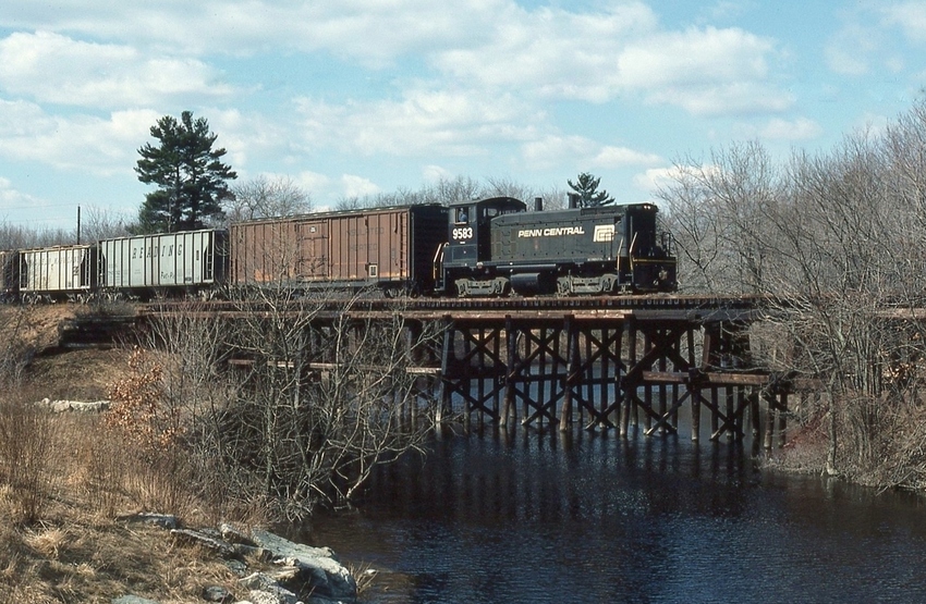Photo of Charles River trestle