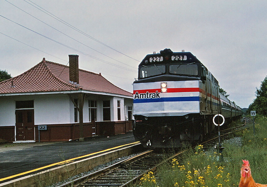 Photo of Amtrak @ West Barnstable, Ma.