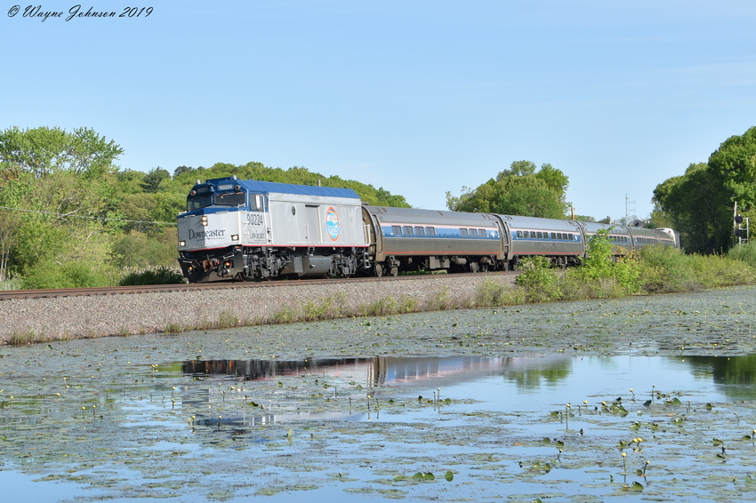 Photo of Amtrak in Woburn