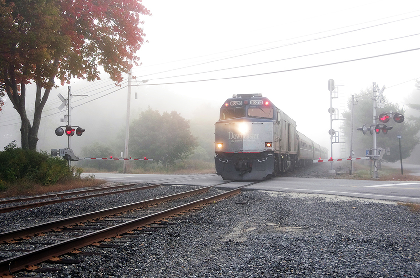 Photo of Downeaster Train #682 at Brunswick, Maine