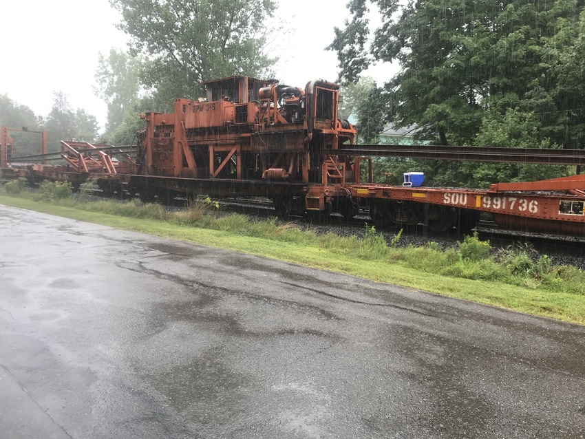 Photo of Hind end of Rail Train