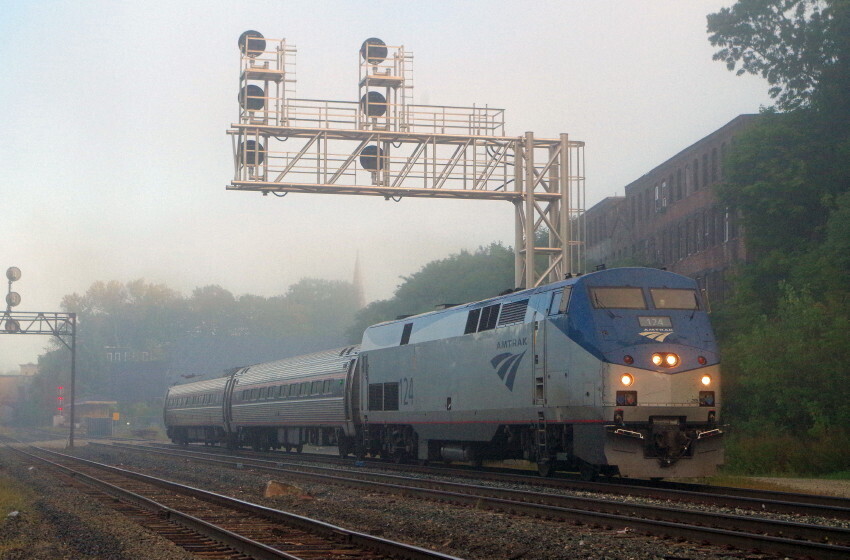 Photo of Amtrak @ Greenfield, Ma.