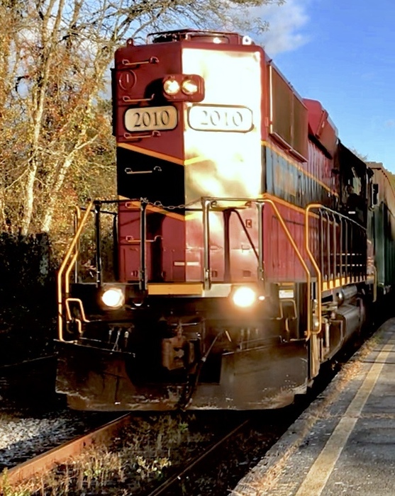 Photo of The Massachusetts Coastal Railroad's Energy Train On Friday October 18th, 2019