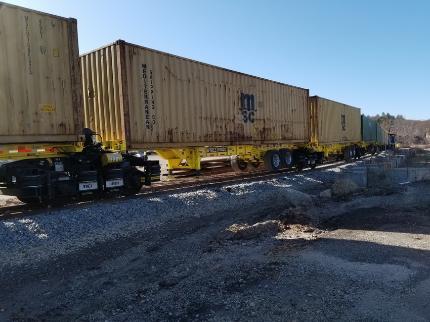 Photo of Parked in Hopedale Yard