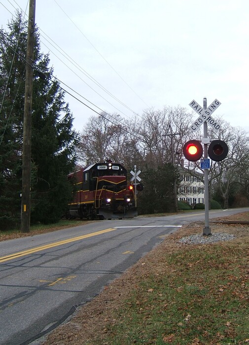 Photo of Red Brook Harbor Rd signal crossing / controls update completed