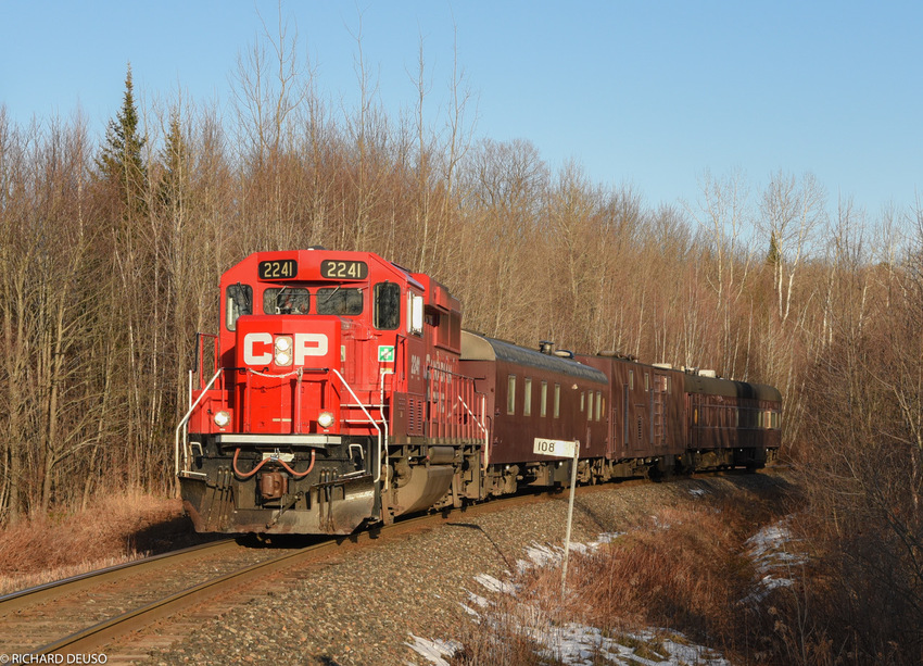 Photo of CP tec train