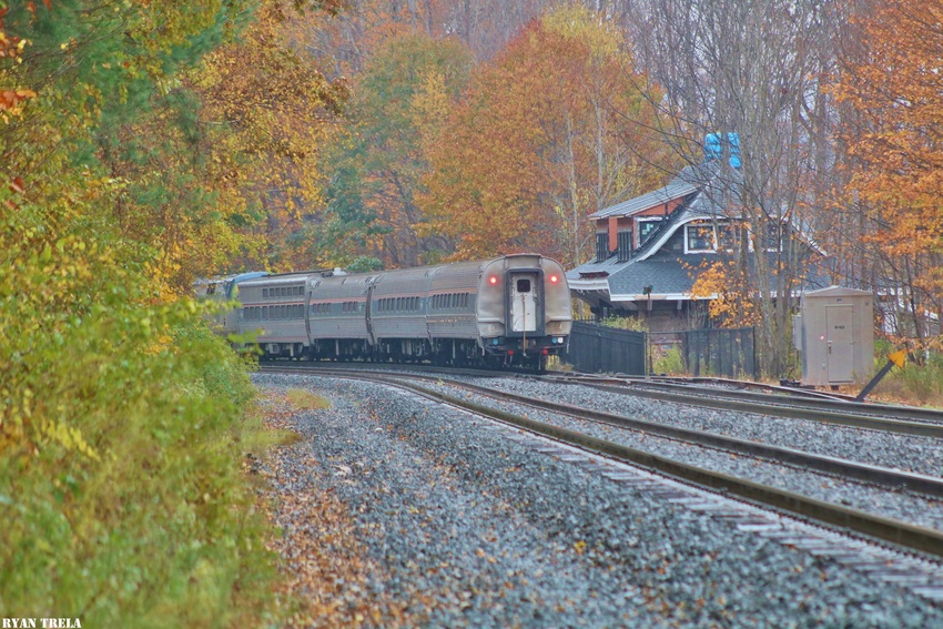 Photo of Amtrak 449 in Dalton MA