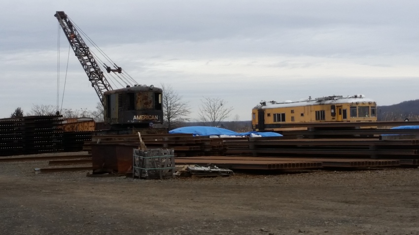 Photo of Parked at the old New Haven RR Roundhouse location
