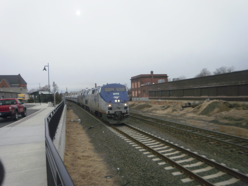 Photo of amtrak #54 in wallingford ct