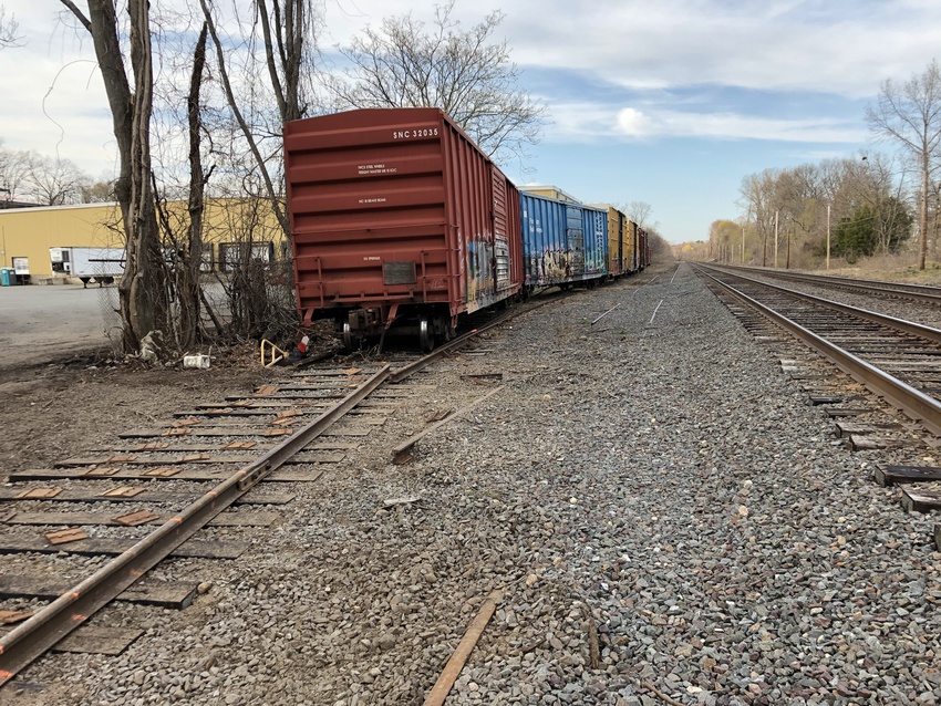 Photo of Trouble at Montvale Yard
