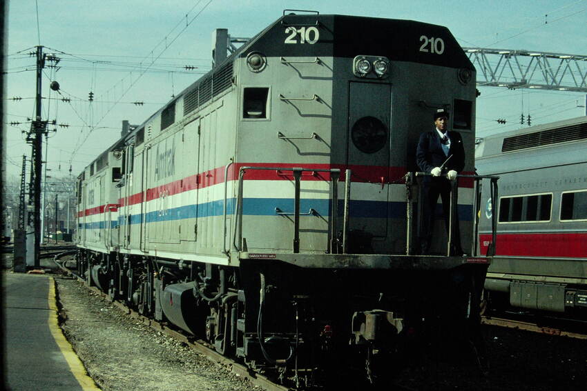 Photo of Adding the diesels in New Haven
