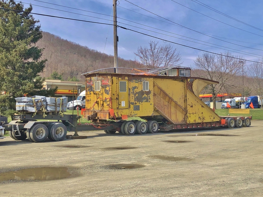 Photo of Russel snow plow move