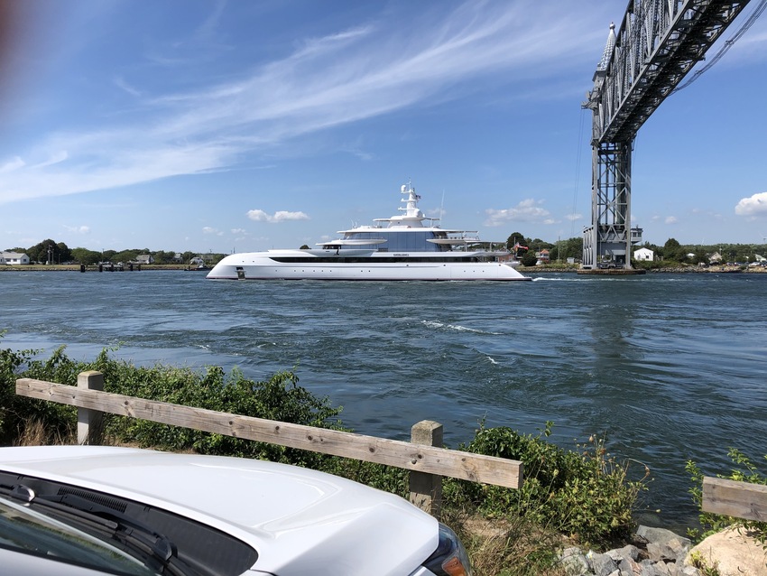 Photo of Here's the yacht