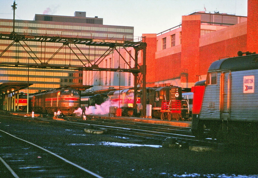 Photo of Amtrak & MBTA @ Boston, Ma.
