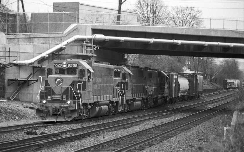 Photo of Palmer's Conrail Glory Days #21 - NECR Trainsfer Returning Home