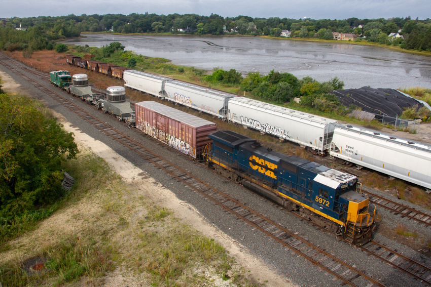 Photo of DODX Train at Portsmouth Yard