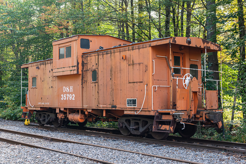 Photo of D&H caboose