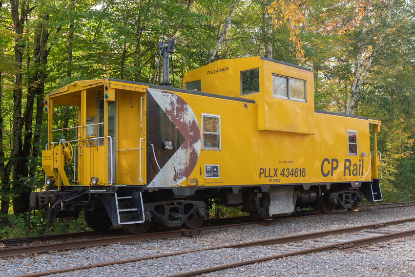 Photo of CP caboose