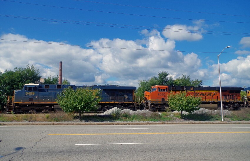 Photo of CSX & BNSF @ Worcester, Ma.