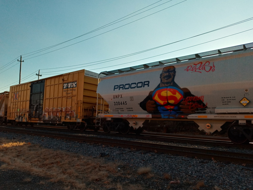 Photo of Superman graffiti