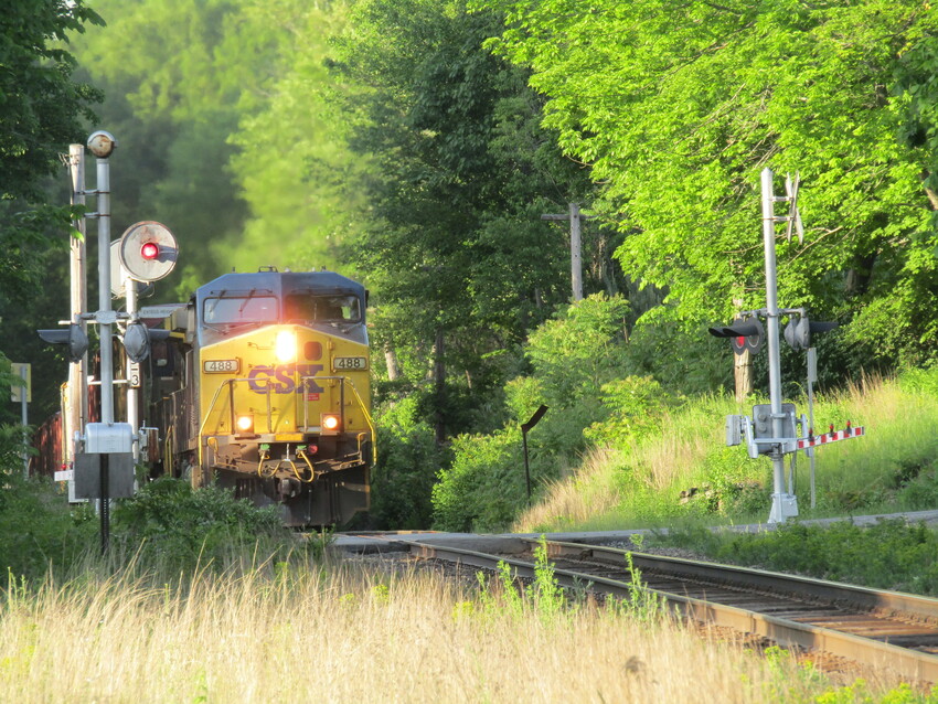 Photo of CSX Storming Westbound