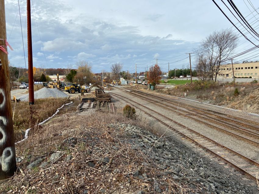 Photo of Trackwork on the Lowell Line