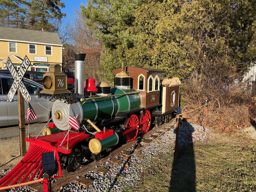 Photo of Amherst NH Display at Trains on Tracks