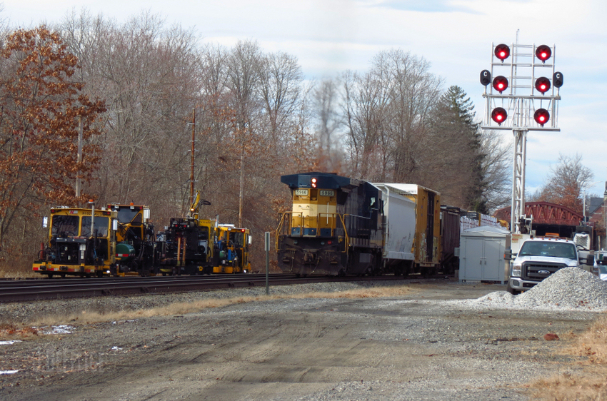 Photo of Ayer Local and MOW Equipment at Ayer MA