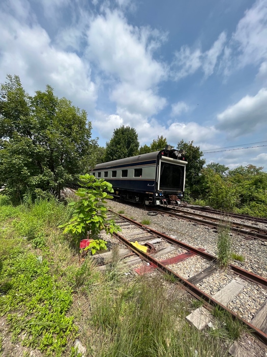 Photo of CSX Geometry Train in Merrimack, NH