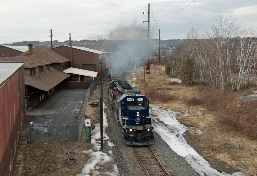 Photo of MEC 3402 Leads POWA at MP-161 in Lewiston