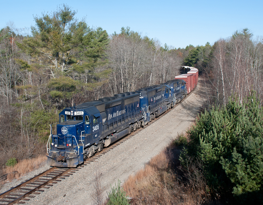Photo of MEC 3405 Leads WAPO at Rt. 9 in North Yarmouth