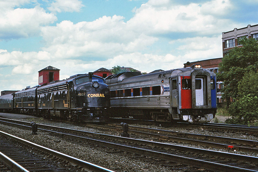 Photo of Amtrak & Conrail @ Springfield, Ma.