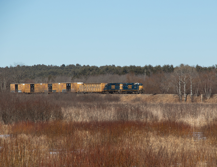 Photo of CSXT 2514 Leads L053-19 at New Gloucester