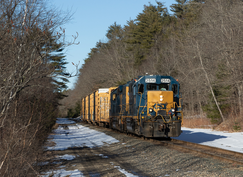 Photo of CSXT 2514 Leads L053-19 at Gray